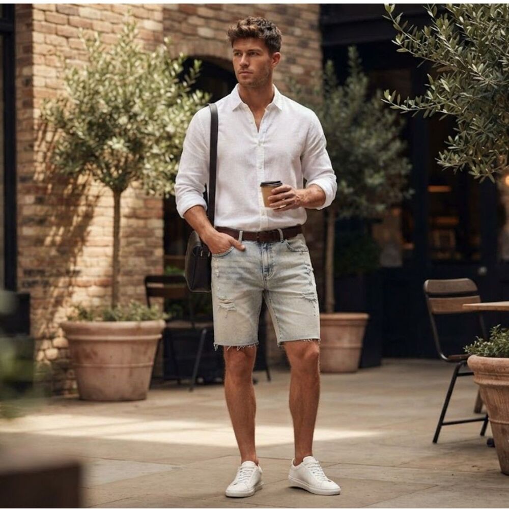 No Boundaries Men's Jean Shorts